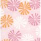 Annette Tatum Soliel Flannel - Pinwheel - Pink Fabric photo