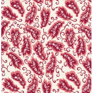 Denyse Schmidt Greenfield Hill Fabric - Ladies League - Cranberry