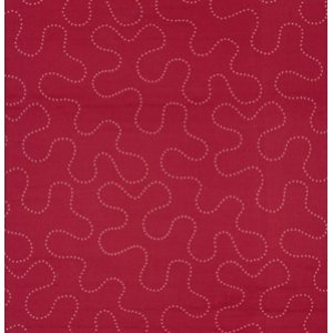 Denyse Schmidt Greenfield Hill Fabric - The Ramble - Cranberry