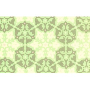 Amy Butler Daisy Chain Fabric - Mosaic - Kiwi