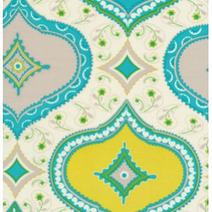 Dena Designs Kumari Garden Fabric - Chandra - Blue