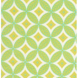 Dena Designs McKenzie Fabric - Circles - Aqua