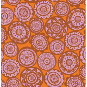 Erin McMorris Summersault Fabric - Cartwheel - Blush