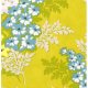 Heather Bailey Nicey Jane - Picnic Bouquet - Gold Fabric photo