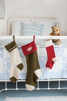 Churchmouse at Home Patterns - Basic Christmas Stockings Pattern