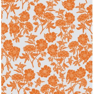 Valori Wells Novella Fabric - Peony - Tangerine
