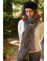 Churchmouse - Reversible Cable Neck Wrap & Scarf Patterns photo
