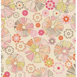 Jenean Morrison In My Room Fabric - Lazy Afternoon - Pink