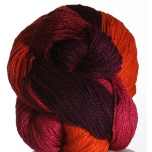 Jade Sapphire Silk/Cashmere 2-ply Yarn - '12 Holiday Collection - Cranberry Orange