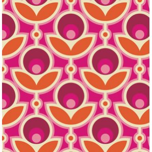 Joel Dewberry Notting Hill Fabric - Primrose - Magenta