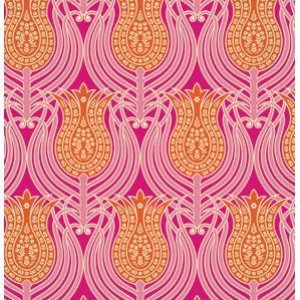 Joel Dewberry Notting Hill Fabric - Tulips - Tangerine