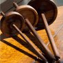 Wool Tree Mill Drop Spindle - Walnut - Large Accessories photo