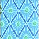 Valori Wells Urban Flannels - Floral Diamonds - Blue Fabric photo