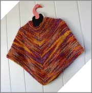 Knitting at Knoon Patterns - Nina Poncho Pattern