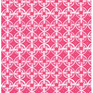 Dena Designs Tea Garden Fabric - Oolong - Fuchsia