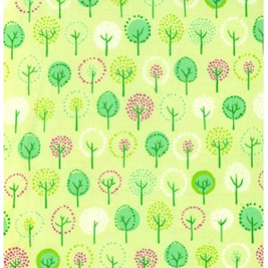 Erin McMorris Wildwood Fabric - Forest - Green