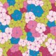 Melissa White Fairlyte Garden - Blossom Swirl - Vibrant Fabric photo