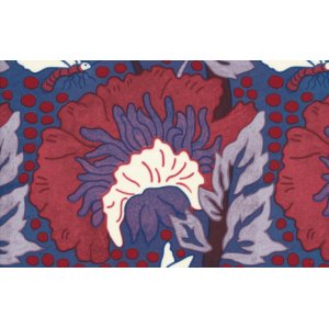 Melissa White Fairlyte Garden Fabric - Medusa Tree - Rich