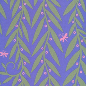 Jane Sassaman Garden Divas Fabric - Willow Wands - Pastel