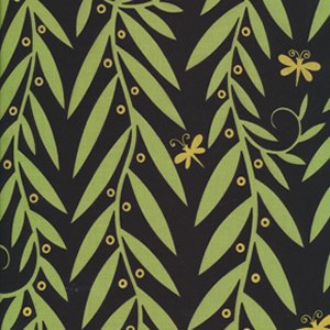 Jane Sassaman Garden Divas Fabric - Willow Wands - Exotic