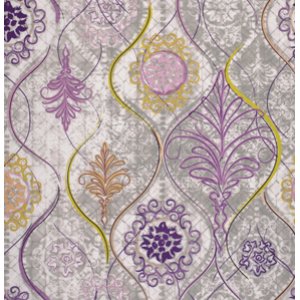 FreeSpirit Design Loft Chiffon Fabric - Sterling - Purple