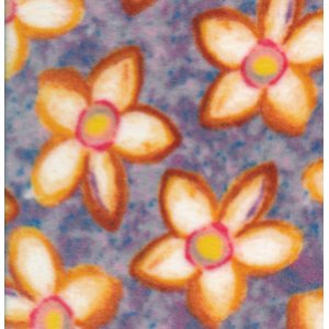 George Mendoza Colors of the Wind Fleece Fabric - Joyce Floral - Purple