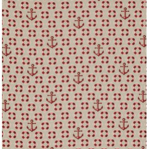 Tula Pink Salt Water Fabric - Floaties & Sinkies - Coral