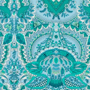 Amy Butler Alchemy Quilt Cotton Fabric - Flora - Fountain