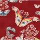 Amy Butler Alchemy Quilt Cotton - Queen Ann's Butterflies - Ruby Fabric photo