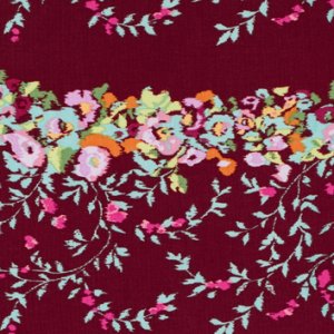 Amy Butler Alchemy Quilt Cotton Fabric - Victoriana - Port