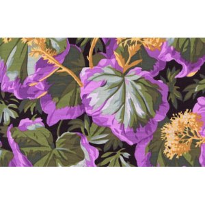 Philip Jacobs Variegated Ivy Fabric - Lavender