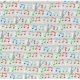 Tim and Beck Apple Jack - Musical Notes - Grey (39515 19) Fabric photo