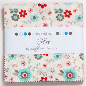 Sandy Gervais Flirt Precuts Fabric - Charm Pack