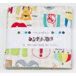 Tim and Beck Apple Jack Precuts Fabric - Charm Pack