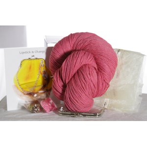 Noni Lipstick and Change Bag - Hot Pink (Yarn + Pattern + Hardware)