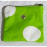 Top Shelf Totes Yarn Pop - Mini - Bright Green Polka-dots Accessories photo