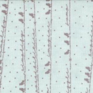 Sweetwater Noteworthy Fabric - Sing Out Loud - Blue Mist (5502 22)