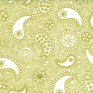Sweetwater Noteworthy Fabric - Wear Fancy Dresses - Pickle (5505 14)
