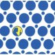 Nancy Drew Get a Clue With Nancy Drew - Silhouette Dots - Ghostly White (1345 11) Fabric photo