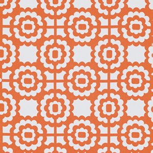Erin McMorris Moxie Fabric - Toodle - Tangerine