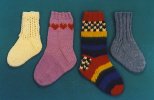 Ann Norling Patterns - 26 - Basic Baby & Kid Socks Pattern