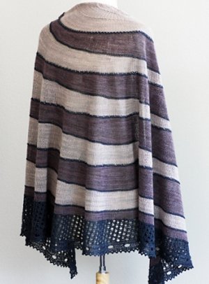 Rosemary Romi Hill Home Is Where The Heart Is Patterns - Shawl #4- Dusk Into Twilight Pattern