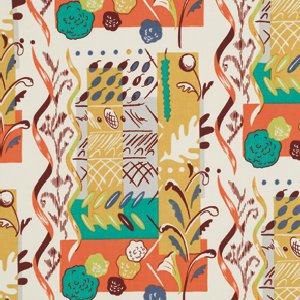 Felicity Miller Charleston Farmhouse Fabric - Sampler - Ochre