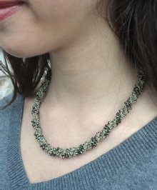 Javori Designs Leah Twist Necklace - Emerald
