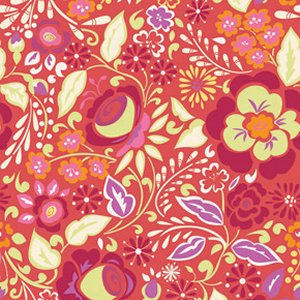 Dena Designs Taza Fabric - Caroline - Red