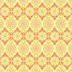 Jenean Morrison Power Pop - Big Star - Orange Fabric photo