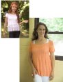 Plymouth Yarn Women's Top & Tank Patterns - 2484 Cleo Mother/Daughter Pullover Patterns photo