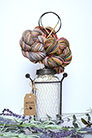 Jimmy Beans Wool Koigu Yarn Bouquets - Linen Stitch Scarf Bouquet - Red/Orange Kits photo