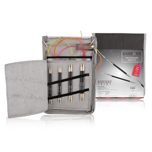 Karbonz Interchangeable Needle Sets - Deluxe Set by Knitter's Pride