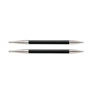 Knitter's Pride Karbonz Normal Interchangeable Needle Tips Needles - US 4 (3.5mm) Needles
